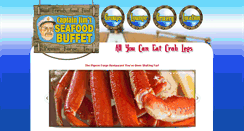 Desktop Screenshot of captainjimsseafoodbuffet.com